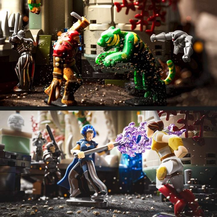 Produktbild: Mattel - Brick Shop Masters of the Universe&trade; Battle Of Castle Grayskul