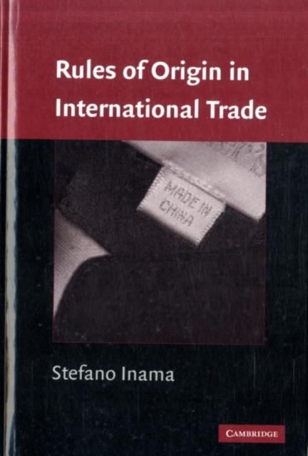 Produktbild: Rules of Origin in International Trade