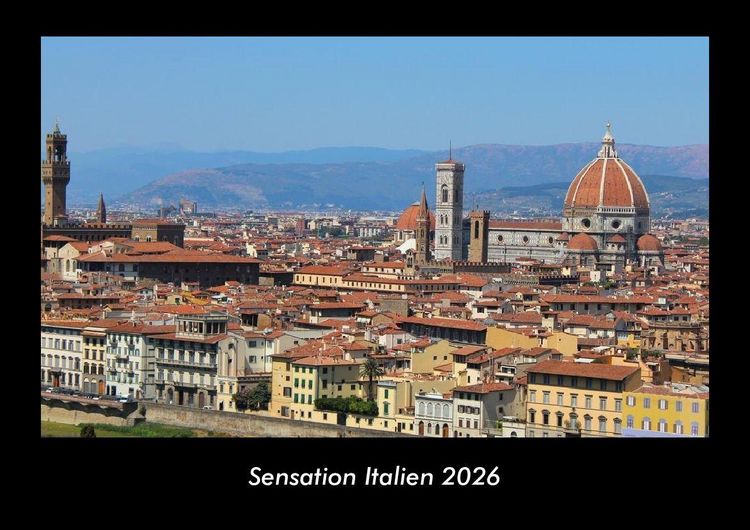 Produktbild: Sensation Italien 2026 Fotokalender DIN A3