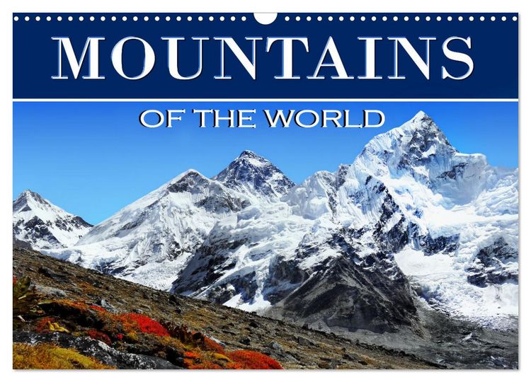 Produktbild: Mountains of The World (Wall Calendar 2026 DIN A3 landscape), CALVENDO 12 Month Wall Calendar