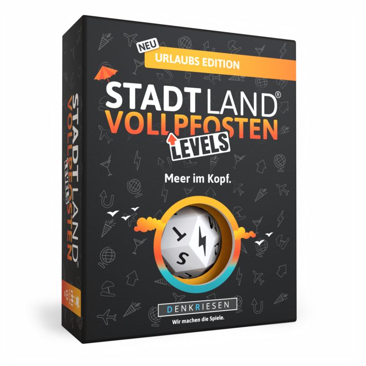 Produktbild: DENKRIESEN - STADT LAND VOLLPFOSTEN&reg; - Levels - URLAUBS EDITION &ndash; "Meer im Kopf."