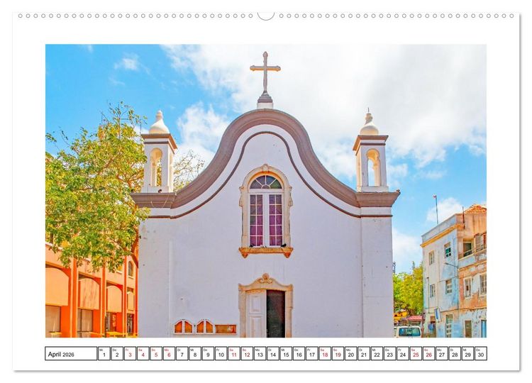 Produktbild: Mindelo - malerisches Reiseziel (Wandkalender 2026 DIN A2 quer), CALVENDO Monatskalender