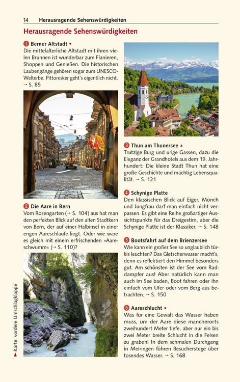 Produktbild: TRESCHER Reisef&uuml;hrer Bern und Berner Oberland