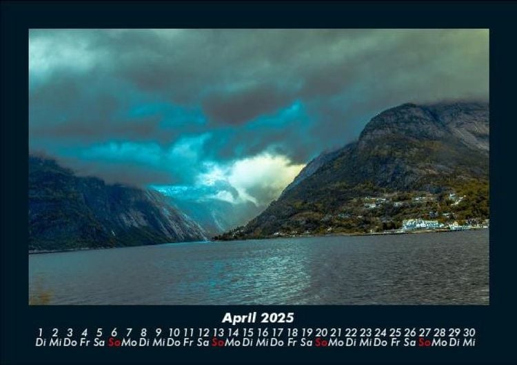 Produktbild: Bergige Welten 2025 Fotokalender DIN A5