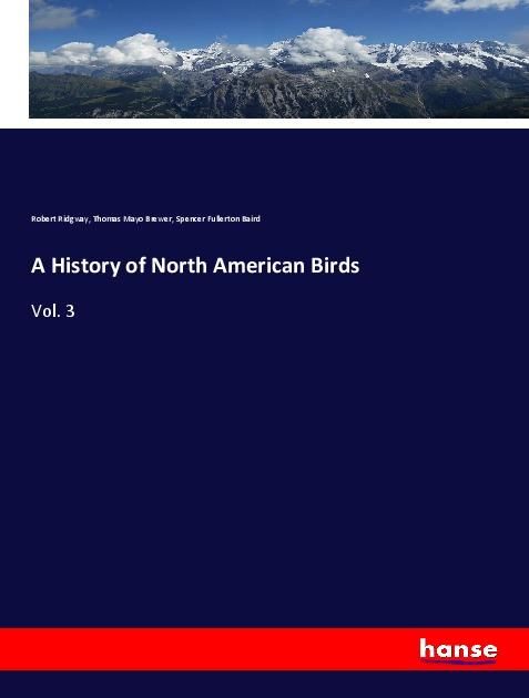 Produktbild: A History of North American Birds