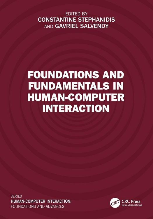 Produktbild: Foundations and Fundamentals in Human-Computer Interaction