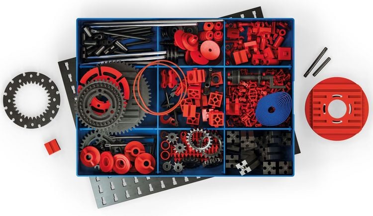 Produktbild: Fischertechnik 554196 - PLUS Creative Box Mechanics, Konstruktionsbaukasten