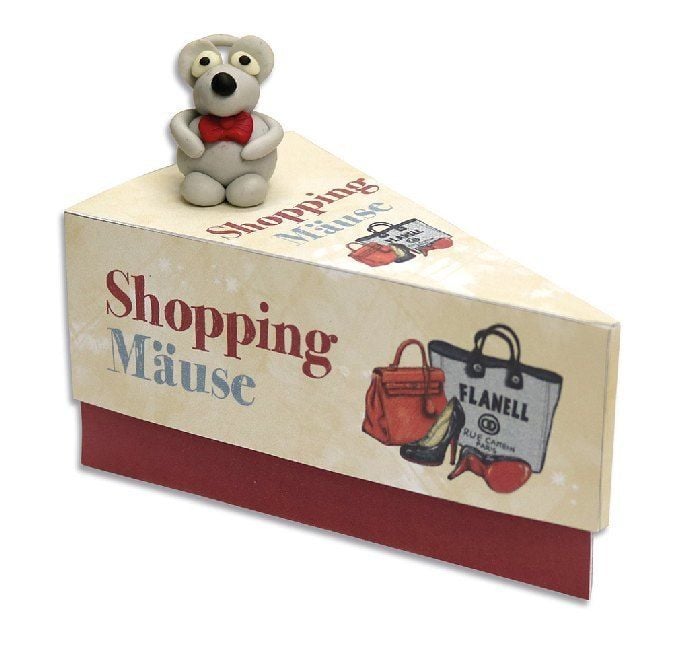 Produktbild: Tortenst&uuml;ck "Shoppingm&auml;use"