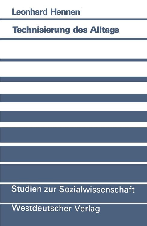 Produktbild: Technisierung des Alltags