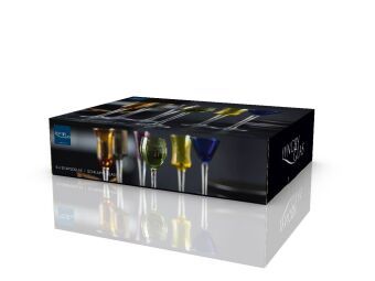 Produktbild: Schnappsglas 6 Stck. ass. Farben