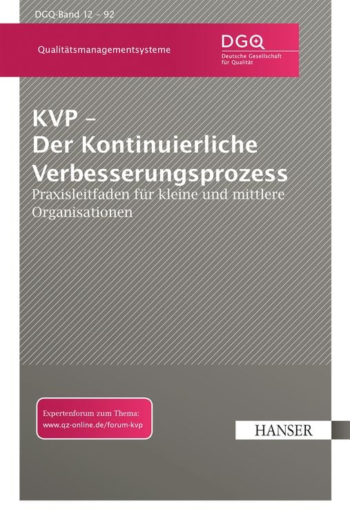 Produktbild: KVP - Der Kontinuierliche Verbesserungsprozess