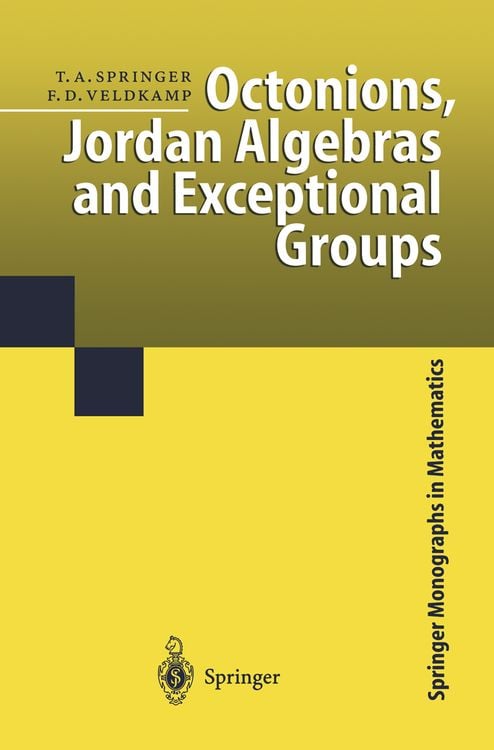Produktbild: Octonions, Jordan Algebras and Exceptional Groups
