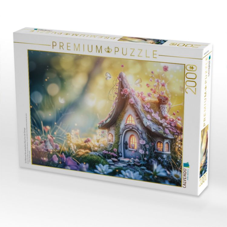 Produktbild: CALVENDO Puzzle Ein Blick auf die versteckten H&auml;uschen der Zwerge | 2000 Teile Lege-Gr&ouml;&szlig;e 90x67cm Foto-Puzzle f&uuml;r gl&uuml;ckliche Stunden