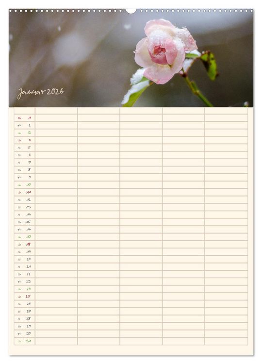 Produktbild: Mit Blick in den Garten (hochwertiger Premium Wandkalender 2026 DIN A2 hoch), Kunstdruck in Hochglanz