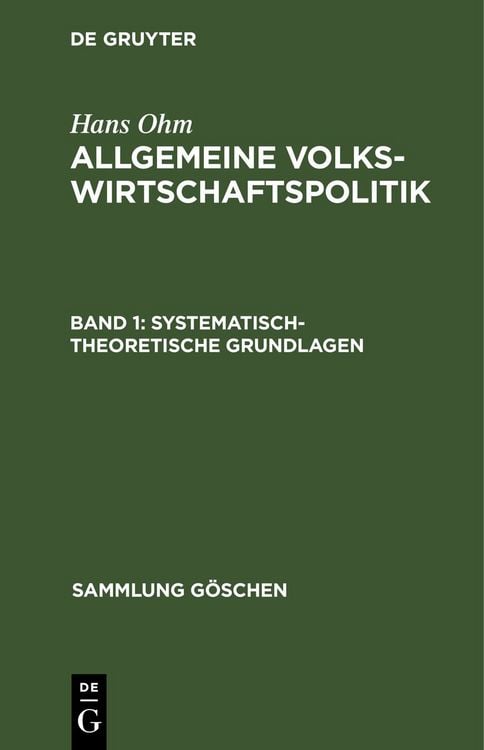 Produktbild: Systematisch-theoretische Grundlagen