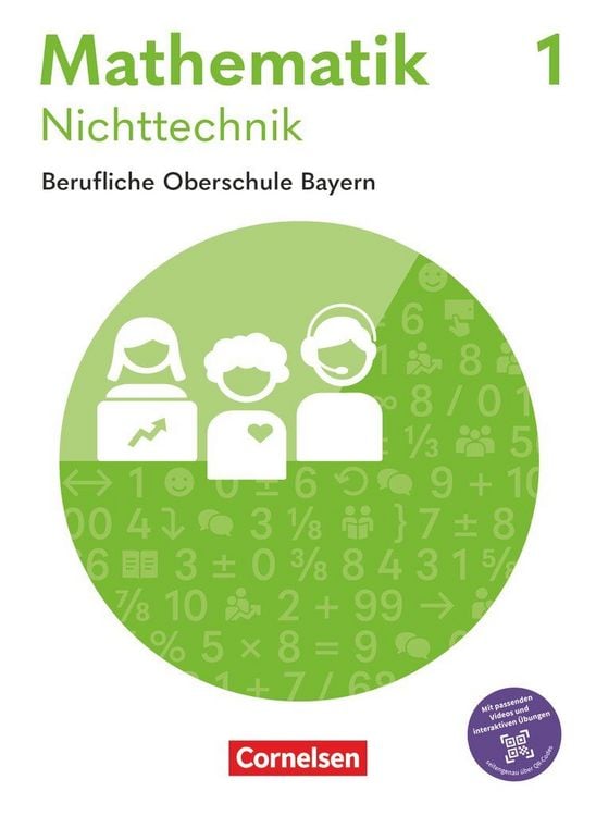 Produktbild: Mathematik - Berufliche Oberschule Bayern - Nichttechnik - Ausgabe 2027 - Band 1 (FOS 11/BOS 12)