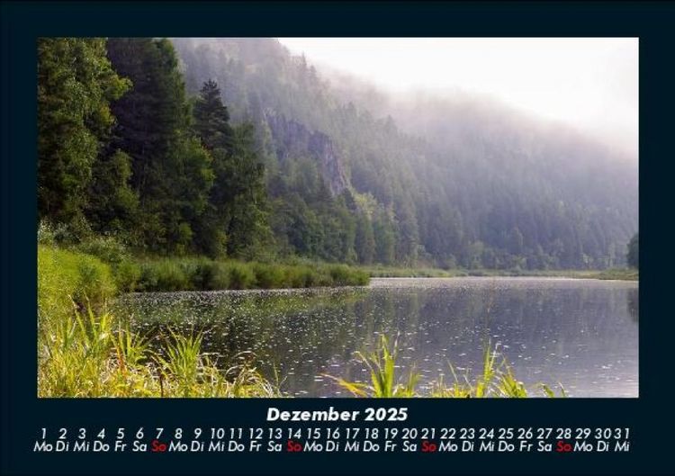 Produktbild: Die Seen der Erde 2025 Fotokalender DIN A5