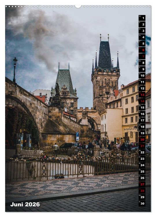 Produktbild: Prag - Die Altstadt (hochwertiger Premium Wandkalender 2026 DIN A2 hoch), Kunstdruck in Hochglanz
