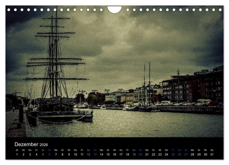 Produktbild: Turku / Finnland (Wandkalender 2026 DIN A4 quer), CALVENDO Monatskalender