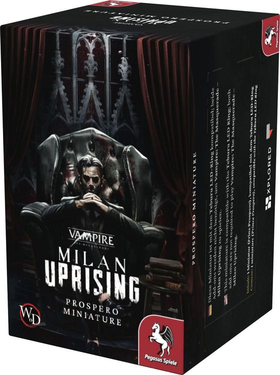 Produktbild: Teburu: Milan Uprising (Vampire: The Masquerade) - Prospero, Prince of Milan Miniature
