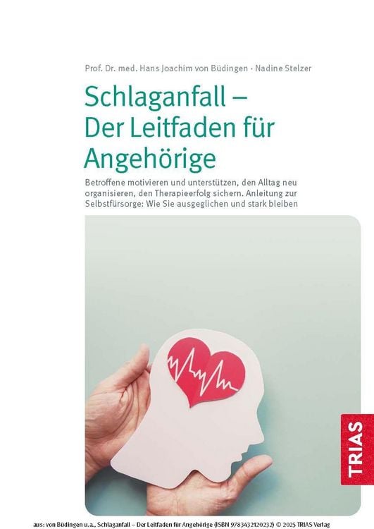 Produktbild: Schlaganfall - Der Leitfaden f&uuml;r Angeh&ouml;rige