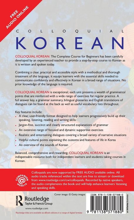 Produktbild: Colloquial Korean
