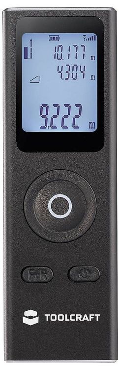 Produktbild: TOOLCRAFT P30 Mini Laser-Entfernungsmesser 30m