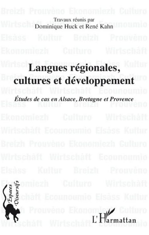Produktbild: Langues r&eacute;gionales, cultures et d&eacute;veloppement