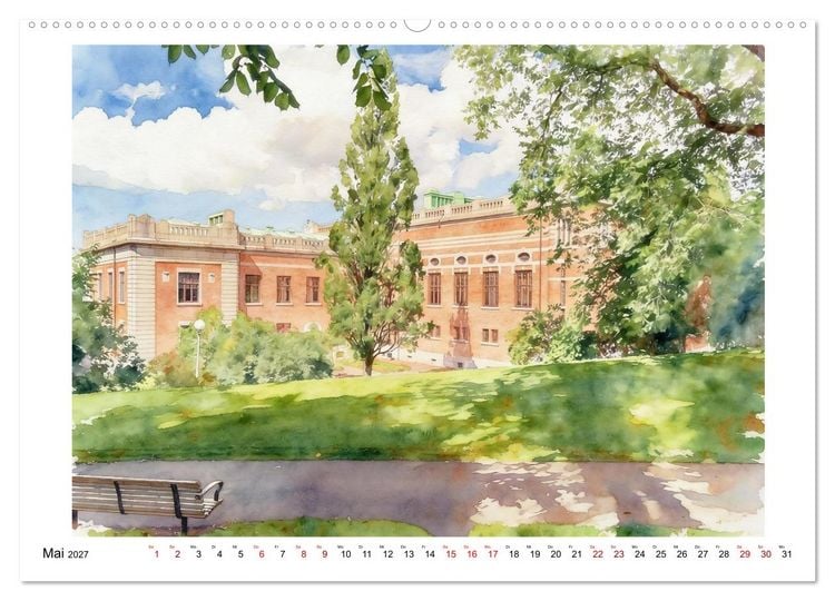 Produktbild: Schweden - Weites Land (Wandkalender 2027 DIN A2 quer), CALVENDO Monatskalender