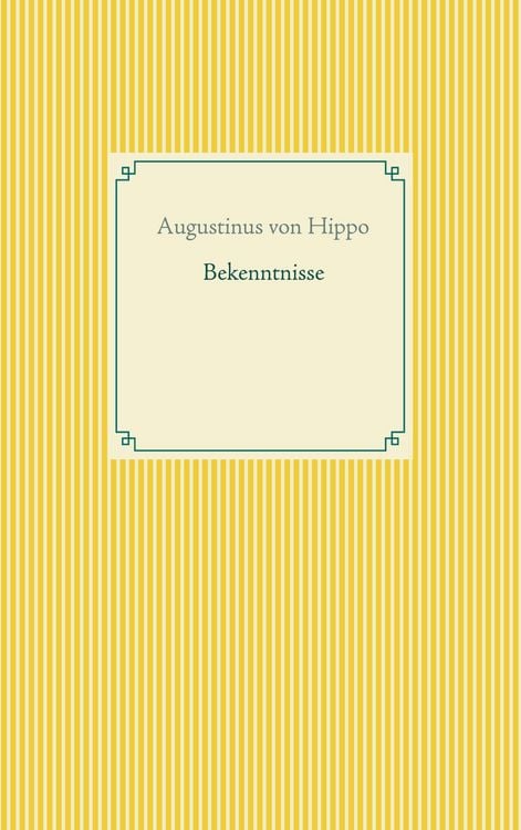 Produktbild: Bekenntnisse