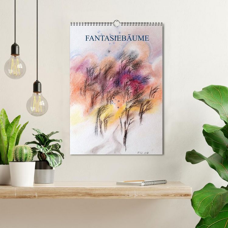 Produktbild: Fantasieb&auml;ume (Wandkalender 2026 DIN A3 hoch), CALVENDO Monatskalender