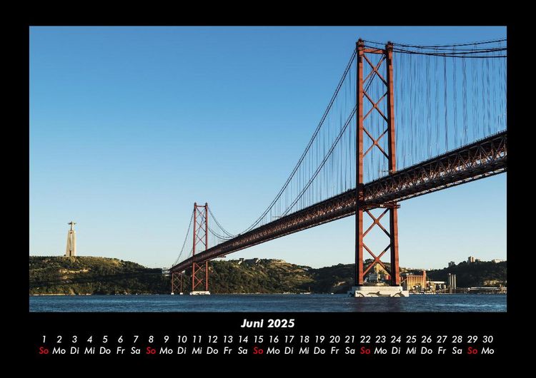 Produktbild: Lissabon 2025 Fotokalender DIN A3