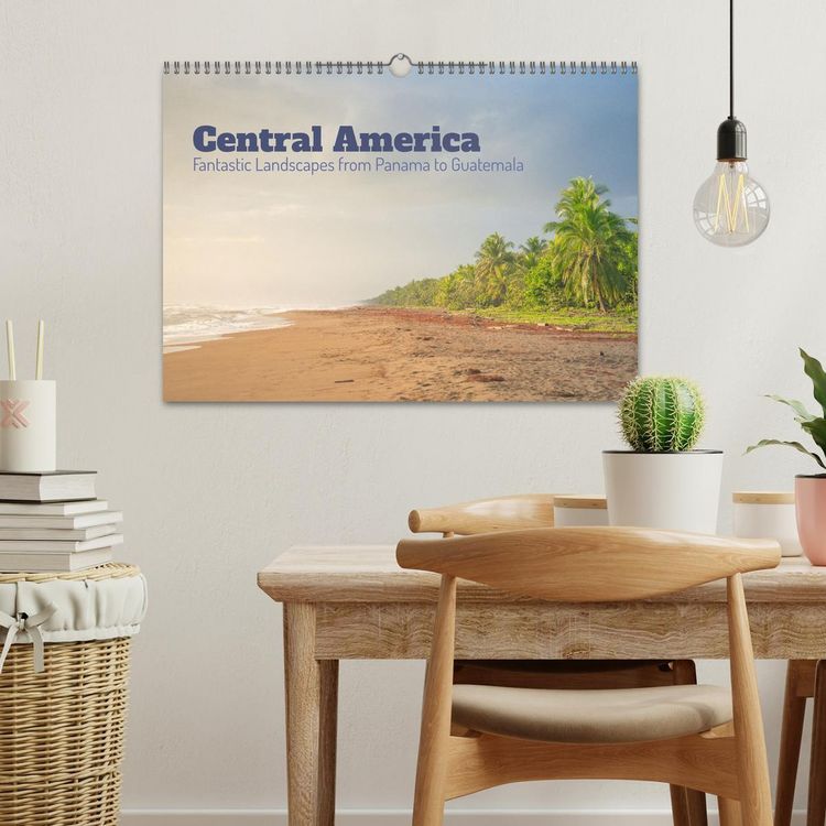 Produktbild: Central America - Fantastic Landscapes from Panama to Guatemala (Wall Calendar 2026 DIN A3 landscape), CALVENDO 12 Month Wall Calendar