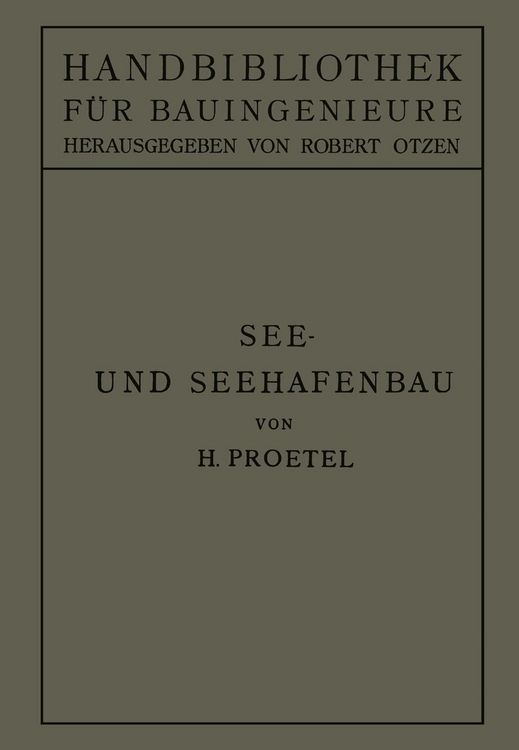 Produktbild: See- und Seehafenbau