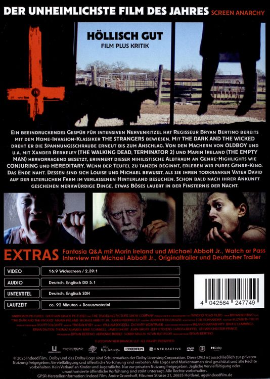 Produktbild: The Dark and the Wicked
