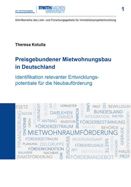 Produktbild: Preisgebundener Mietwohnungsbau in Deutschland
