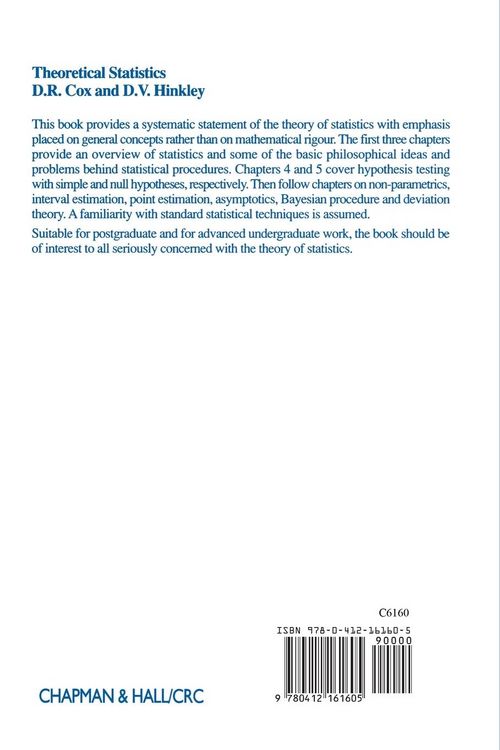 Produktbild: Theoretical Statistics