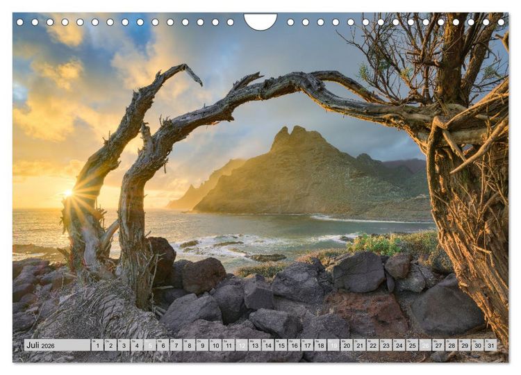 Produktbild: Faszination Teneriffa (Wandkalender 2026 DIN A4 quer), CALVENDO Monatskalender