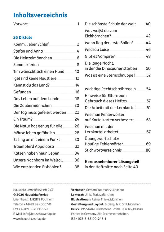 Produktbild: Diktate 3./4. Klasse. RSR