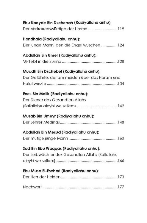 Produktbild: Die jungen Sahabe in der Zeit des Propheten (Sallallahu aleyhi we sellem)