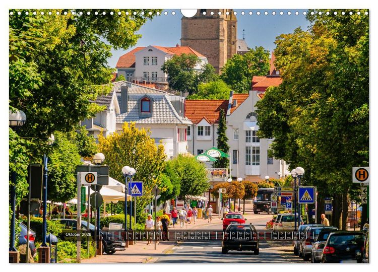 Produktbild: Bad Wildungen, Kurstadt mit Herz (Wandkalender 2026 DIN A3 quer), CALVENDO Monatskalender