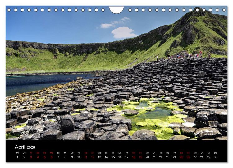 Produktbild: Irland - Rauhe K&uuml;ste und Wilde Natur (Wandkalender 2026 DIN A4 quer), CALVENDO Monatskalender
