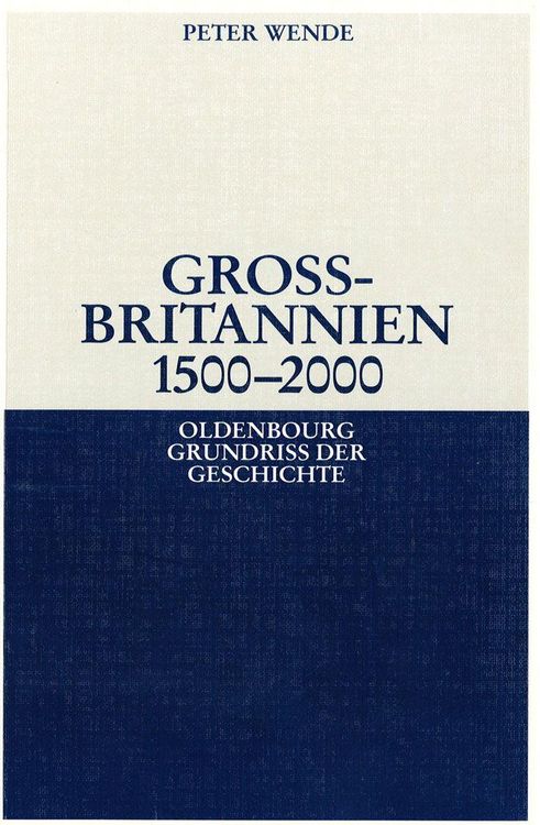 Produktbild: Gro&szlig;britannien 1500-2000