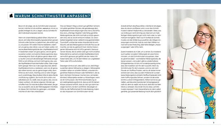 Produktbild: Passt perfekt &ndash; Schnittmuster an die eigene K&ouml;rperform anpassen