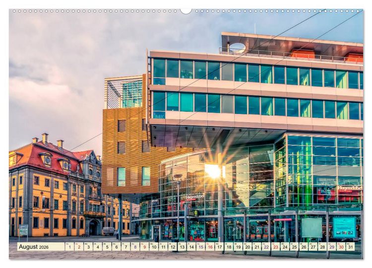 Produktbild: Erfurt - meine Stadt mit viel Herz (hochwertiger Premium Wandkalender 2026 DIN A2 quer), Kunstdruck in Hochglanz