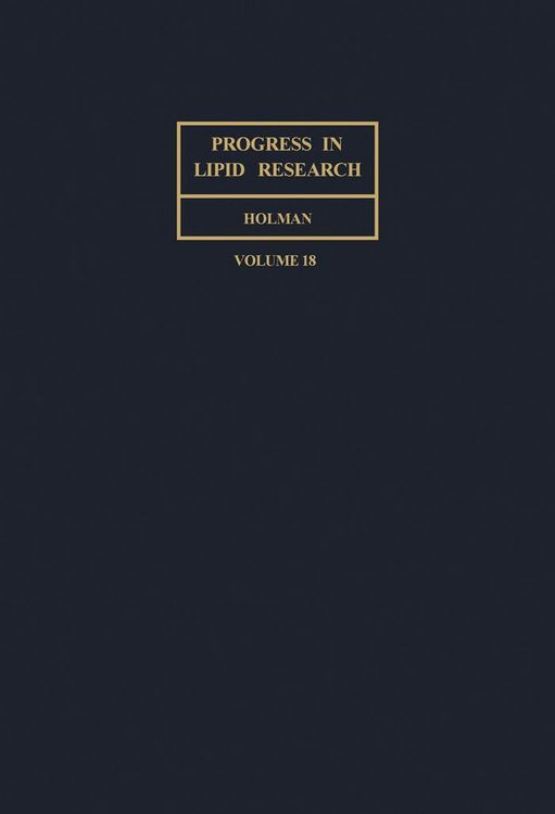 Produktbild: Progress in Lipid Research