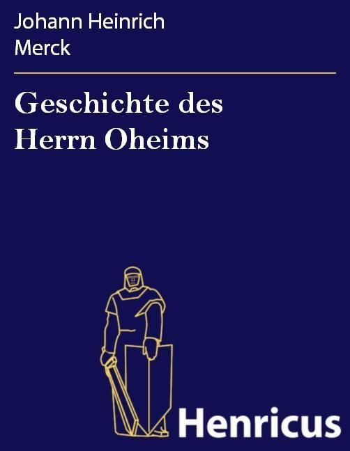 Produktbild: Geschichte des Herrn Oheims