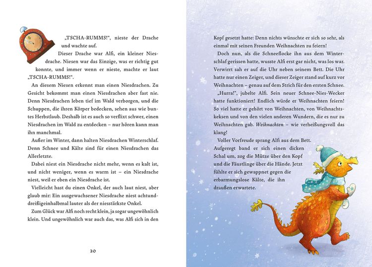 Produktbild: Was Drachen an Weihnachten machen &ndash; Eine Vorlesegeschichte in 24 Kapiteln