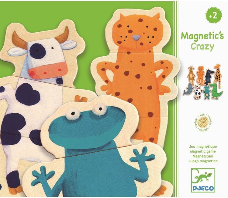 Produktbild: Holz Magnete: Crazy
