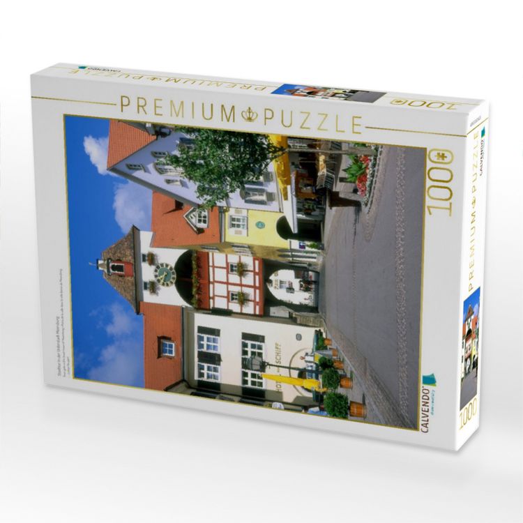 Produktbild: CALVENDO Puzzle Stadttor in der Unterstadt Meersburg | 1000 Teile Lege-Gr&ouml;&szlig;e 64x48cm Foto-Puzzle f&uuml;r gl&uuml;ckliche Stunden